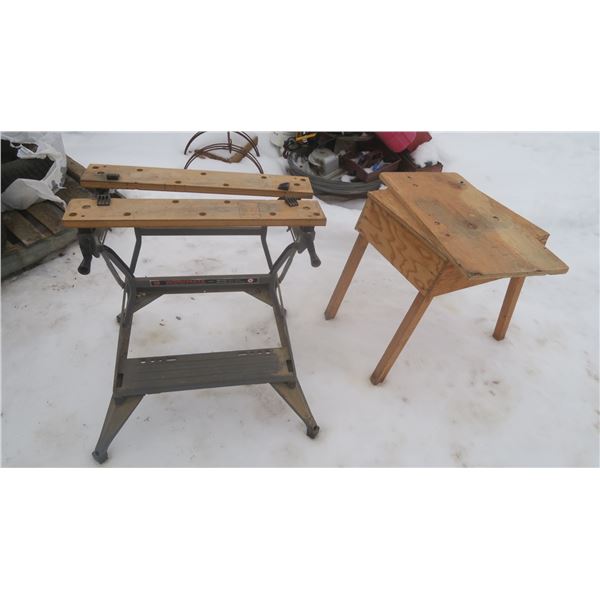 Workmate Portable Work Centre and Wood work Table
