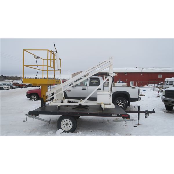 Mobilift Model ST22 Max 500lbs on 10ft x 6ft Trailer - Working