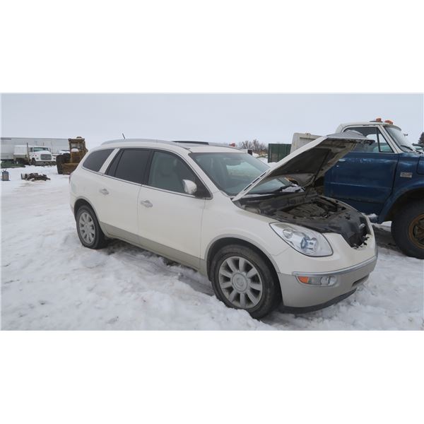 2011 Buick Enclave CXL has keys, engine knocks but runs SK reg.  VIN 55GAKVBED8BJ357183