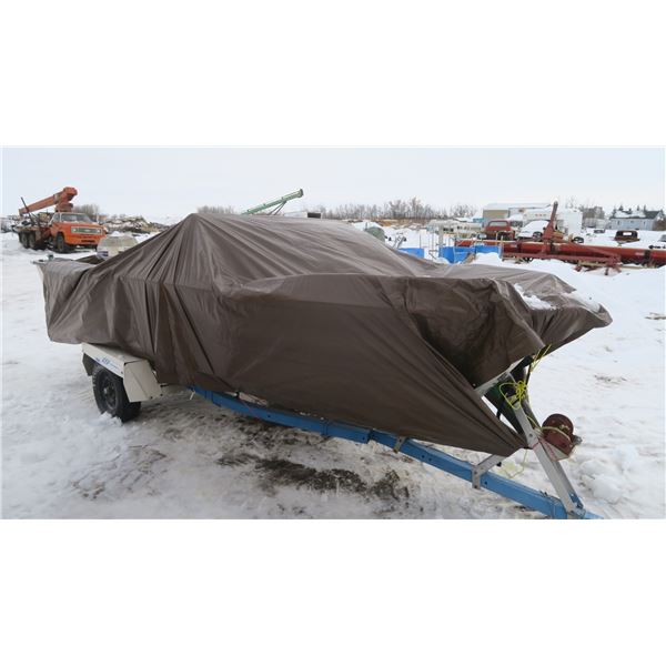 Boat Motor and Trailer, Evinrude 85 HP motor, EZ load trailer, Starcraft "Ellie May" boat 3G-8461