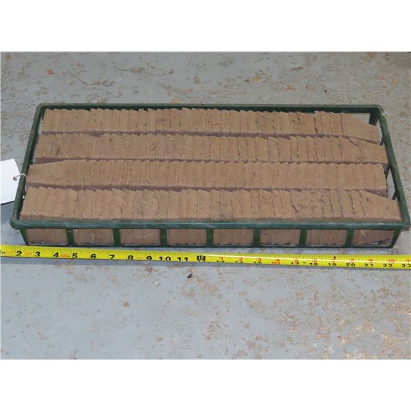 Garden tray of planting starter holders