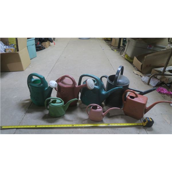 Assorted Watering Cans
