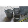 Image 2 : Metal Trash Can and Buckets