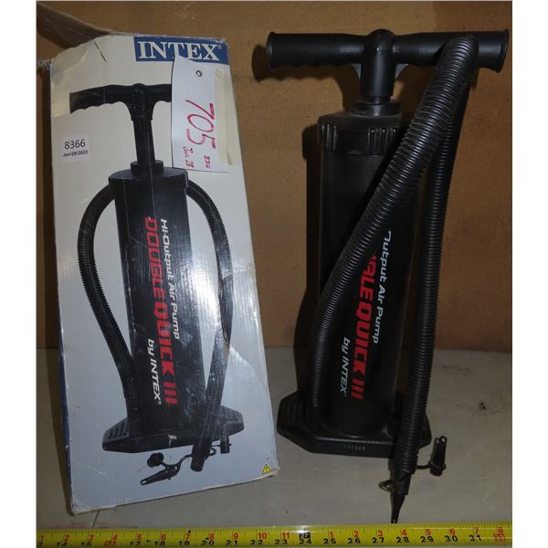 Hi-Output Air Pump Doublequick III by Intex (works well)