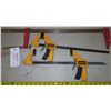 Image 2 : Dewalt quick grip clamps + C- clamp