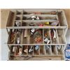 Image 5 : 15.5"L x 7.5"W x 7.5"H Tackle box + contents
