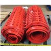 Image 3 : 2 rolls of hazard barrier/fencing