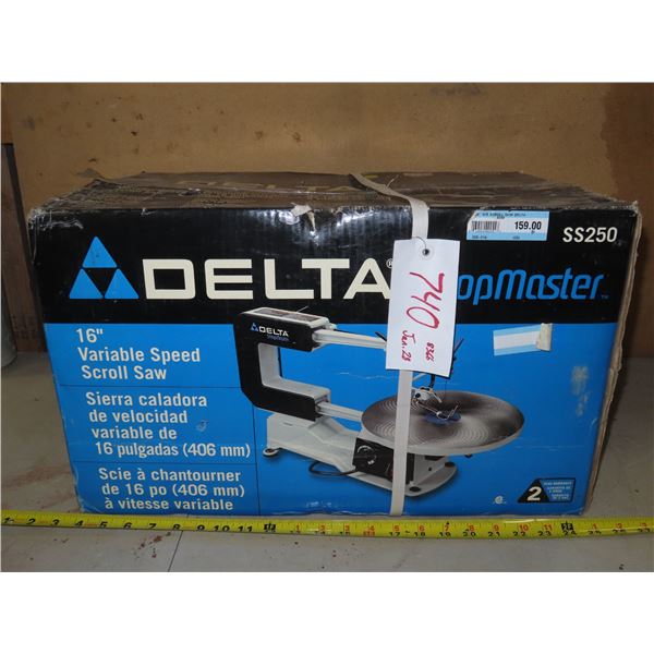 Delta Shopmaster 16" Variable Speed Scroll Saw (Still in unopened packaging)