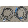 Image 3 : Lot of Extension cords (1 cord needs an end) 1=~10ft, 1=~9ft, 1=~10ft, 1=~25ft
