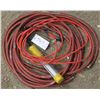 Image 1 : Air compressor Hose (~30ft)  + trouble light = As-is