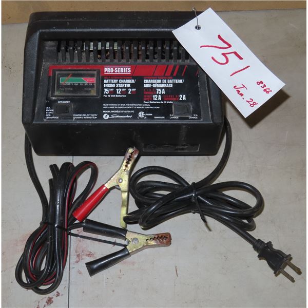Schumacher pro-series Fully Automatic Battery Charger/engine starter.