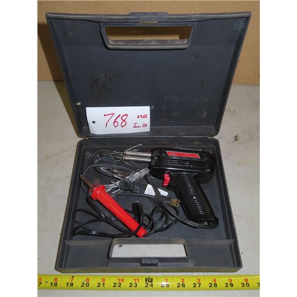 Weller Expert 100/140 watts heat gun & Starktex wood burner