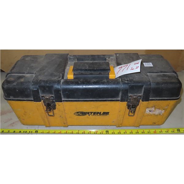 Dewalt Toolbox (Includes plumbing accessories and parts)