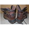 Image 8 : 2 pairs of  Cat steel toe work boots (size: 10 1/2)