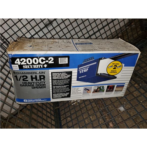 chamberlain 1/2 hp garage door opener (BNIB)
