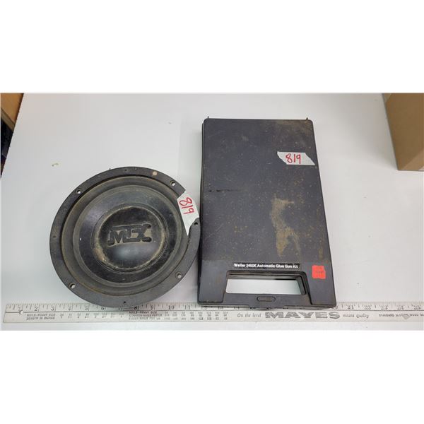 MTX speaker & Glue gun