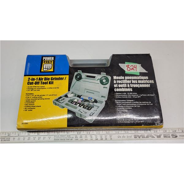 Air Die grinder/cut off tool kit