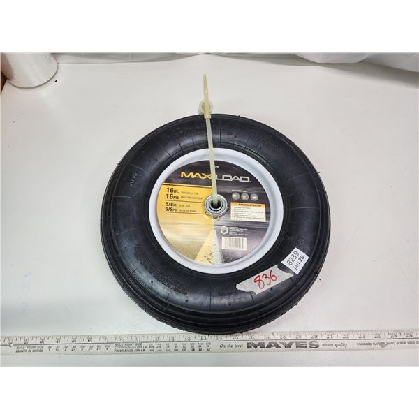 16" Pneumatic tire - like new