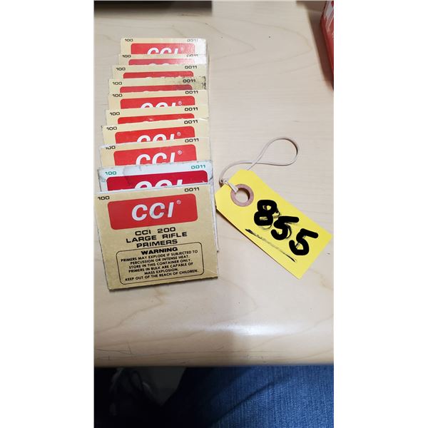 1000 +14 CCI 200 large rifle primers (cannot ship, PAL required)