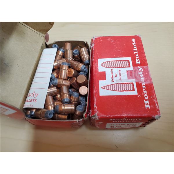 approx 200 Hornady 38 cal. 158 grain hollow point bullets