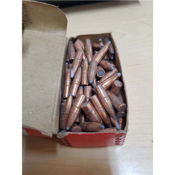 approx 100 Hornady 30 cal. 180 grain spire point bullets