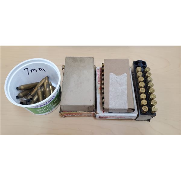 lot of brass - 6mm rem, 270 winchester, 7mm, rem 22-250