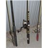 Image 2 : Lot of Fishing rods (1 complete, 3 partial)