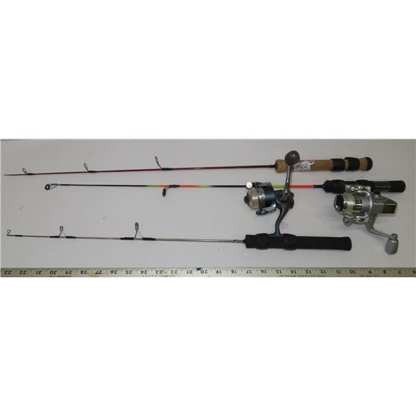 3 Mini fishing rods