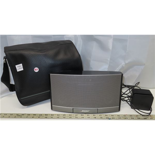 Bose SoundDock Portable + Carrying bag with remote, charging cord, Aux cords - Working condition