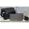 Image 1 : Bose SoundDock Portable + Carrying bag with remote, charging cord, Aux cords - Working condition