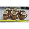 Image 1 : 6 ceramic beer mugs