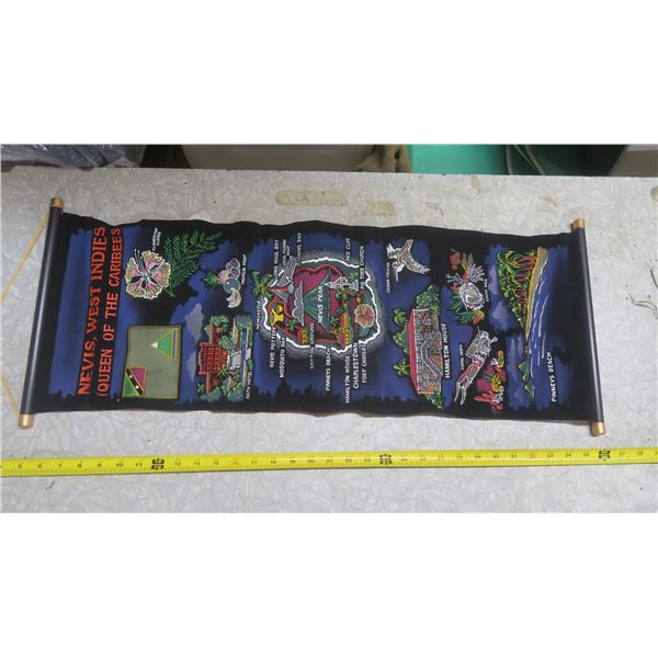 nevis west indies tapestry