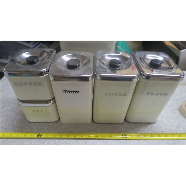 set of 5 kitchen containers