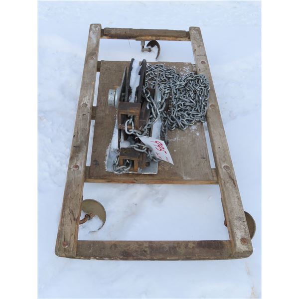 Creeper & small chain hoist