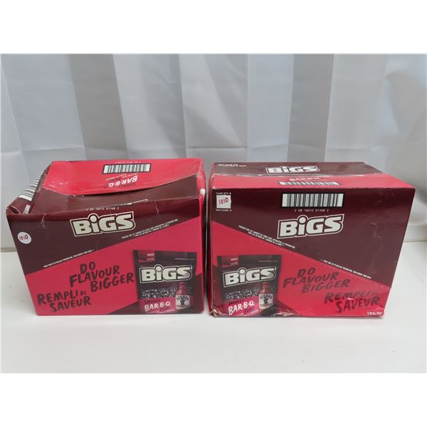 Box of Brigs BAR-B-Q sunflower seeds (2 bags per box)