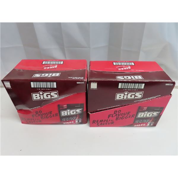 Box of Brigs BAR-B-Q sunflower seeds (2 bags per box)