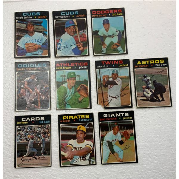 1971 Topps Baseball Cards