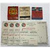 Image 1 : Massey Harris, BA, Imperial receipts and matchbooks