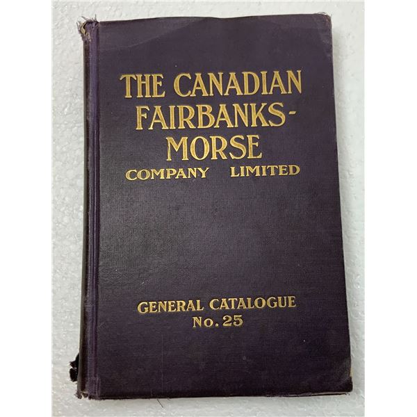 1925 Fairbanks Morris Catalogue Hard Cover