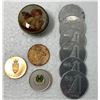 Image 1 : 1962 Kallium Potash Mine Coins (6) 1967 Canadian Centennial Coins (2)