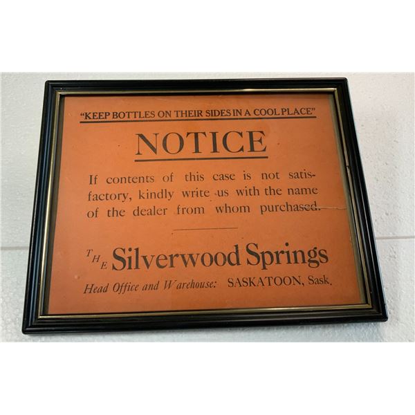 Saskatoon Silverwood Notice