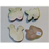 Image 3 : 4pcs. Chalk Ware