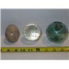 Image 1 : Controlled Bubble Ball, 1 Green Glass Ball, 1 Marble egg