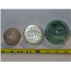 Image 2 : Controlled Bubble Ball, 1 Green Glass Ball, 1 Marble egg