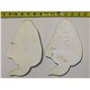 Image 3 : 2pc Fish Chalkware