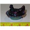 Image 1 : Carnival Glass sm. Hen on Nest