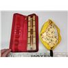 Image 2 : Travel cribbage game in leather case & Bananagram game (Scrabble style game) - rules inside