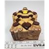 Image 2 : Wooden Turtle box, with a secret style of opening it