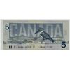 Image 2 : 1986 $5 bill HNB6119142  Knight Dodge Nice bill colorful with green security marks present