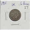 Image 1 : 1954 United kingdom 6 pence   nice example 1st year of Q.E. II
